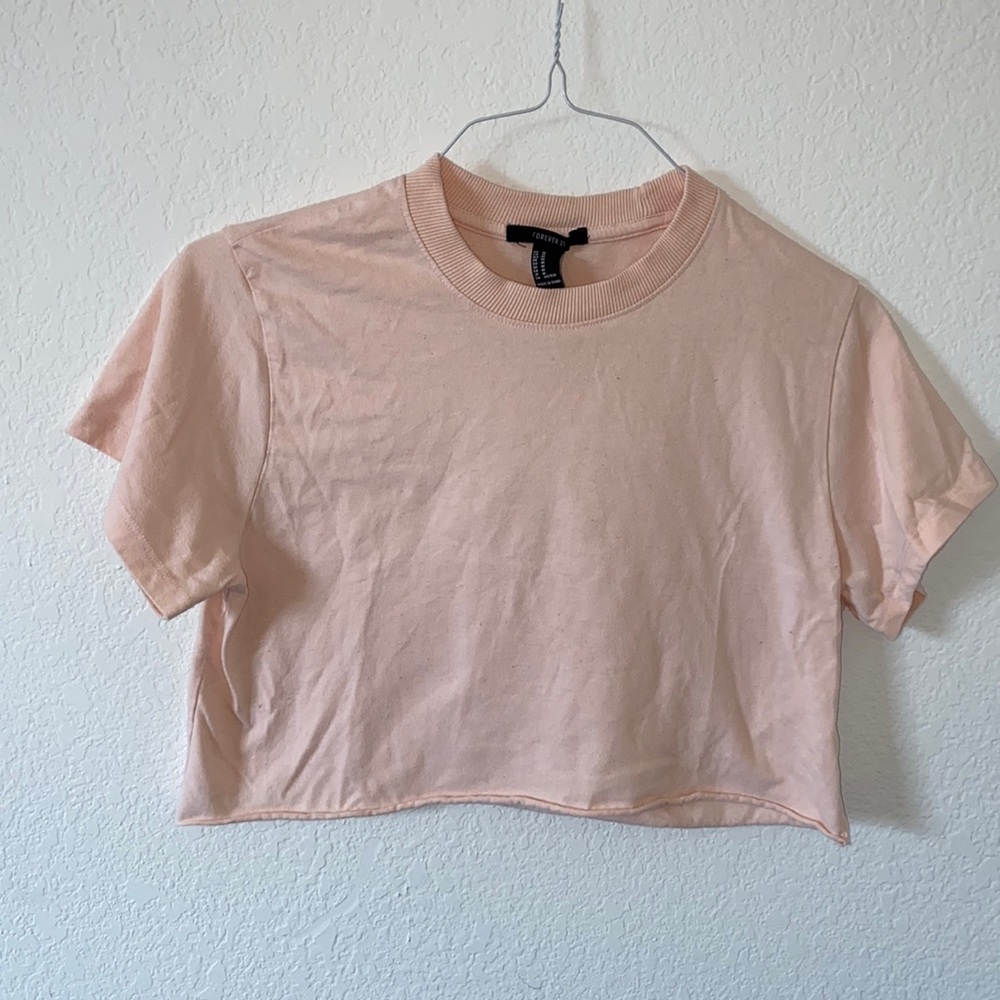Pink Crop Top